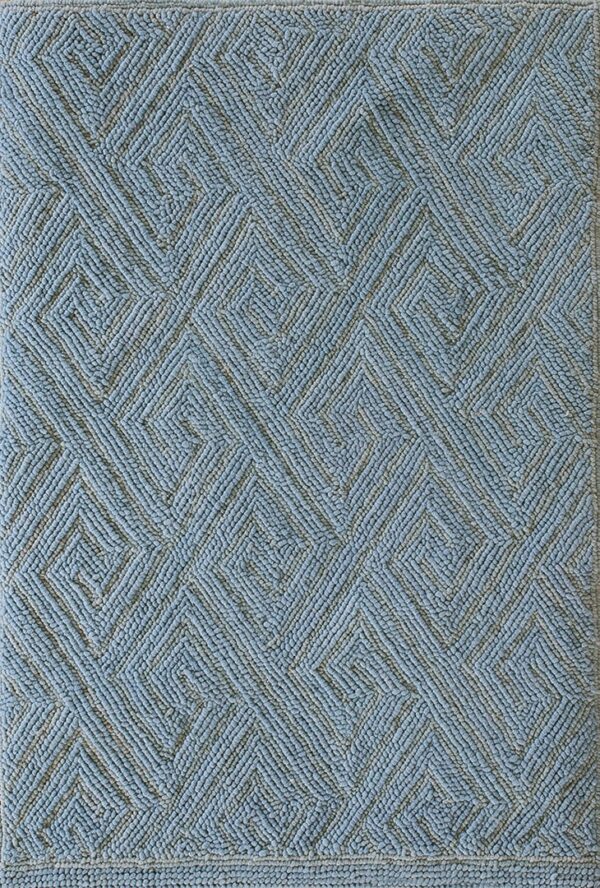 Contemporary american hooked rug, design w1034g3 2 Contemporary american hooked rug, design w1034g3