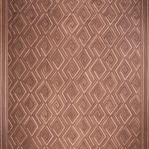 Contemporary American hooked rug, design W1034H3