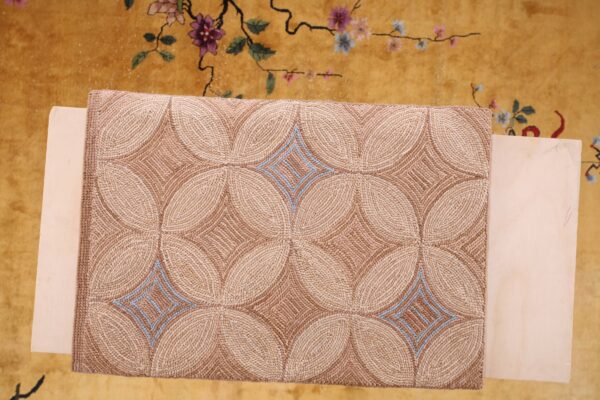 Contemporary american hooked rug, design w1070d2 1 Contemporary american hooked rug, design w1070d2