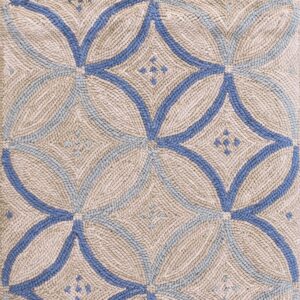Contemporary American hooked rug, design W1071N1