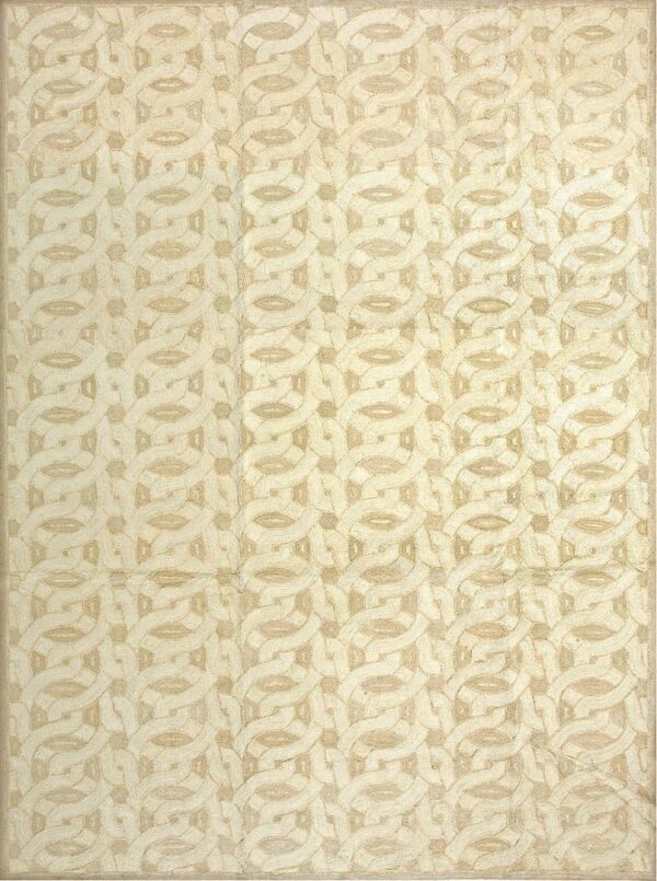 Contemporary american hooked rug, design w1116 1 Contemporary american hooked rug, design w1116