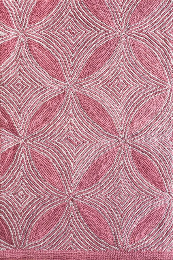 Contemporary american hooked rug, design w1135d 2 Contemporary american hooked rug, design w1135d