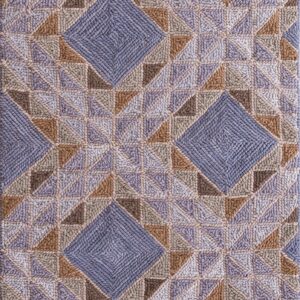 Contemporary American hooked rug, design W1187