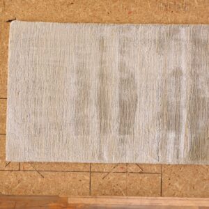 Contemporary American hooked rug, design W6118J