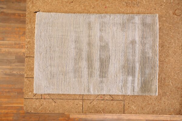 Contemporary wool pile rug, design w6118j 1 Contemporary american hooked rug, design w6118j