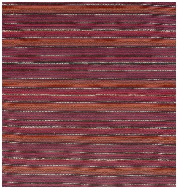Mid-century modern multicolor stripe turkish decorativekilim flatweave small rug 1 Mid-century modern multicolor stripe turkish decorativekilim flatweave small rug