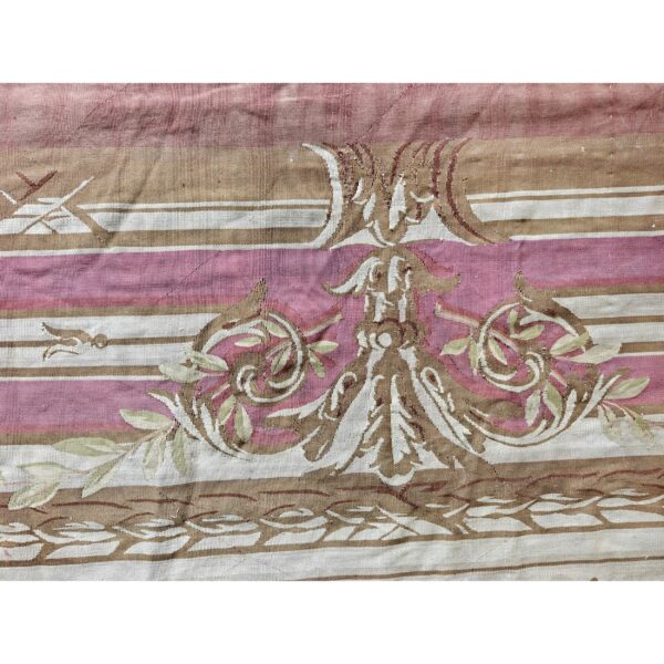 1850s ivory field classical french antique european aubusson oversized rug 5 1850s ivory field classical french antique european aubusson oversized rug - detail view 4