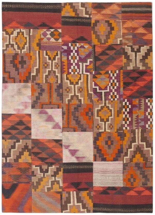 1930s multi geometric antique turkish village traditional kilim small rug 1 1930s multi geometric antique turkish village traditional kilim small rug