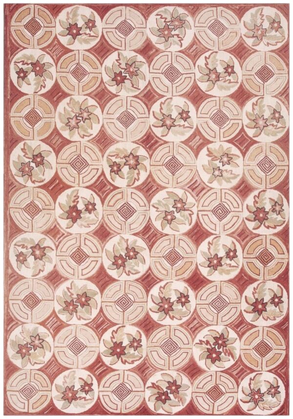 1980s rose ground vintage classic continental design european needlepoint rug 1 1980s rose ground vintage classic continental design european needlepoint rug