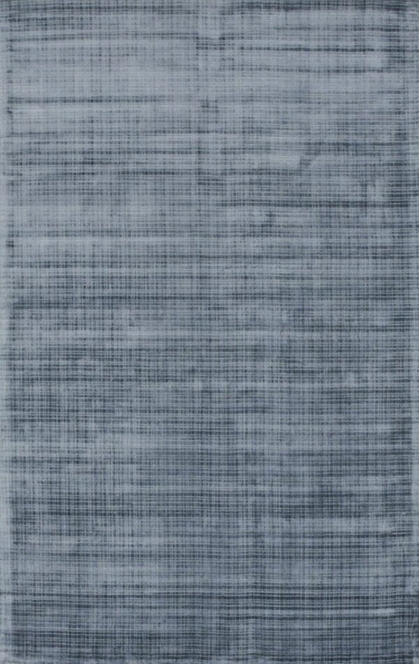Captivating lush blue hand tufted viscose rug 8 x 10 1 Captivating lush blue hand tufted viscose rug 8 x 10