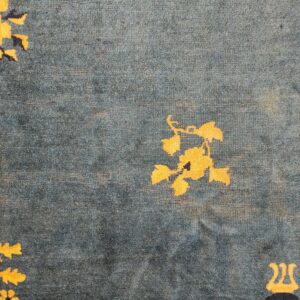 Antique Chinese - Peking Room Size Blue Rug, detail photo 2, stock number 25027