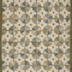Contemporary hand-hooked rug, design I1041G