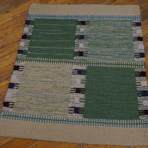 Contemporary Swedish style flat weave rug, design SC_501E