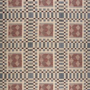 Contemporary Swedish style flat weave rug, design SC_502