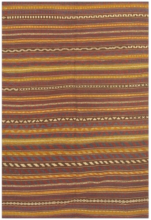 Mid century modern geometric vintage turkish kilim flatweave small rug 1 Mid century modern geometric vintage turkish kilim flatweave small rug